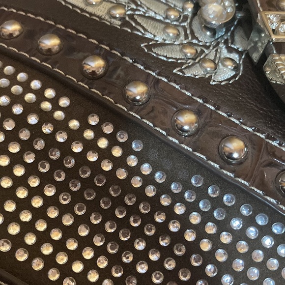 Studded Rhinestone Purse - Picture 6 of 8